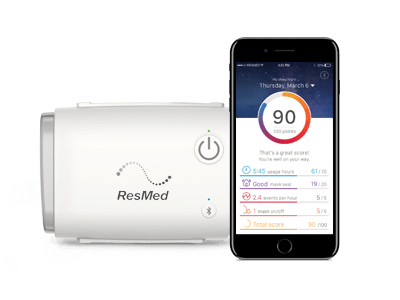 AirMini App therapy data follow up ResMed