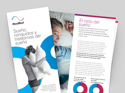 Imágenes de portada e interior del ebook todo sobre el sueño, los ronquidos/ronquidos y los trastornos del sueño.